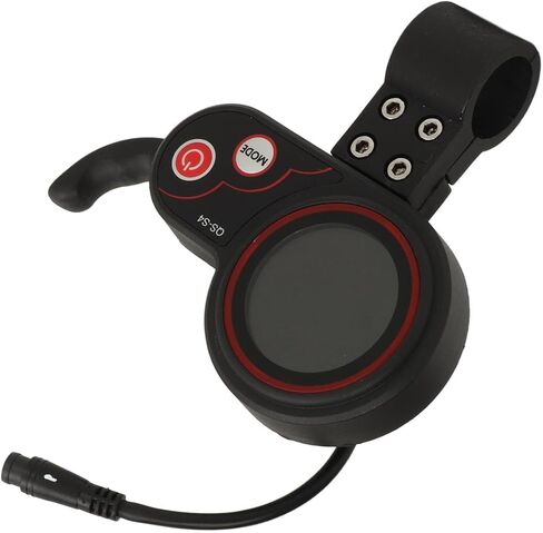 QS S4 Electric Scooter Display Panel ABS USB Electric Scooter Display Screen Control Panel with 6 Pin Connector for Replacement in Saudi Arabia