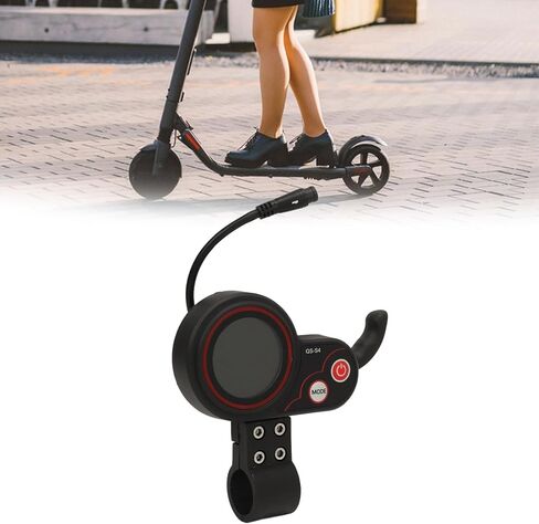 QS S4 Electric Scooter Display Panel ABS USB Electric Scooter Display Screen Control Panel with 6 Pin Connector for Replacement in Saudi Arabia