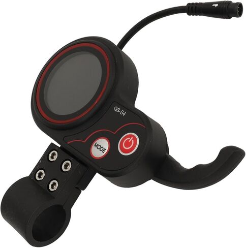 QS S4 Electric Scooter Display Panel ABS USB Electric Scooter Display Screen Control Panel with 6 Pin Connector for Replacement in Saudi Arabia