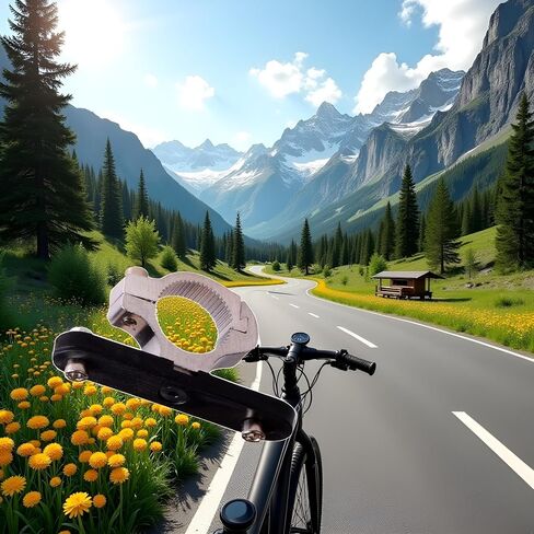 Drink Bottle Mount Carrier Adjustable for Bicycle Water Bottle Cage Handlebar Mount for Bicycle Bike Allows You to Attach Water Bottle Cages for Bicycle Frame Water Bottle Cages Hydration Accessory in Saudi Arabia