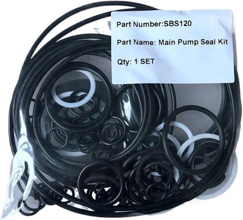 CAARLA Hydraulic Pump Seal Kits Seal Kit SBS120 Shaft Seal O-Ring for Repair Hydraulic Pump Engineering Parts Replacement in Saudi Arabia