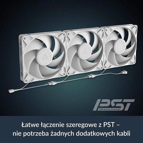 Arctic P14 Pro PST (White)-مروحة قسط قوية ، مروحة PWM 140 مم مع تقسيم Y-Cable ، 400-2500 دورة في الدقيقة ، 0 دورة في الدقيقة <5 ٪ PWM ، محمل ديناميكي السوائل ، 4 أسنان-أبيض in Saudi Arabia