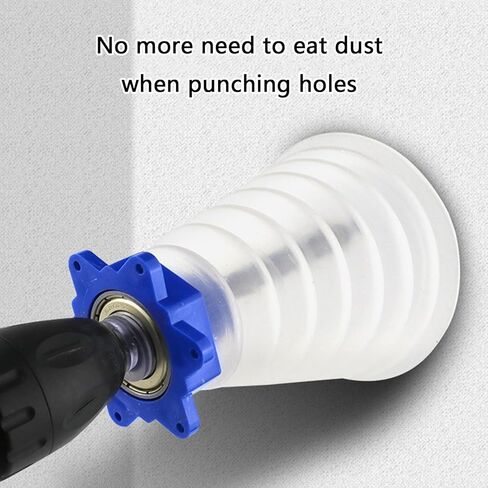 Drill Covers Collector Drilling Holes Catcher Bowl Scalable Covers for Electric Drill Bit Home Accessorie in Saudi Arabia