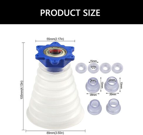 Drill Covers Collector Drilling Holes Catcher Bowl Scalable Covers for Electric Drill Bit Home Accessorie in Saudi Arabia