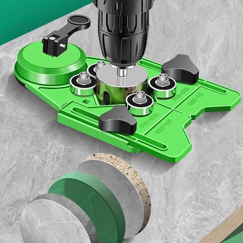 Large Ceramic Tile Hole Locator High Precise Adjustable Designs for Home and Professional Use 4-83mm Clamp Ranges in Saudi Arabia
