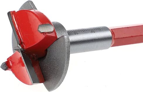 Aramox High Hardness 35mm Hinge Hole Drill Locator with 8mm Round Shank for Rechargeable Drills, Convenient for DIY Woodworking Projects in Saudi Arabia