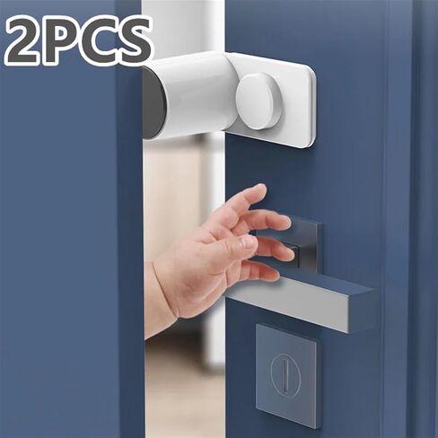 Lock Cabinet Fridge Door Lock Stainless Steel Cable Home Window Lock Strong Fix 1Pcs(G) in Kuwait