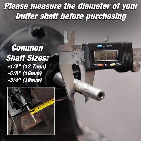 8 "Cleaning Wheel Starter Pack 180 400 Grit | PAD Palishing Bench Grinder (5/8" Arbor) in Kuwait