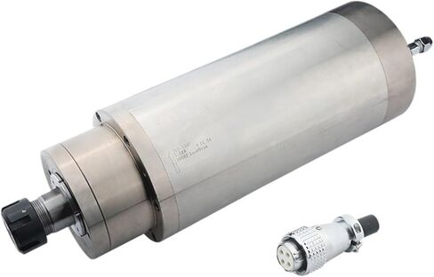 5.5kw ER25 محرك المغزل المبرد بالماء 220V 380V AC قطر 125 مم 4 محامل (5.5 كيلو وات 380V) in Saudi Arabia