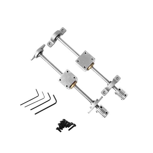 Linear Motion Ball Screw Precision Part T10 Lead Screw Screw Diameter 10mm Trapezoidal Screw Nut Screw Set with Nut Holder Vertical Kit(1000mm) in Kuwait