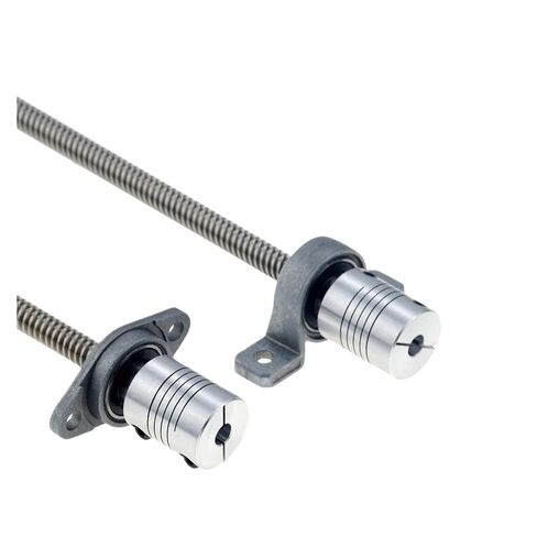 Linear Motion Ball Screw Precision Part T10 Lead Screw Screw Diameter 10mm Trapezoidal Screw Nut Screw Set with Nut Holder Vertical Kit(1000mm) in Kuwait