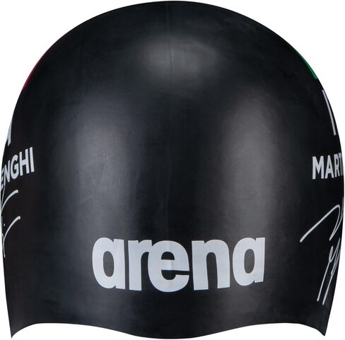 ARENA Athlete Signature Molded Cap Collection Autograph Design Unisex Intensive Swimming in Saudi Arabia