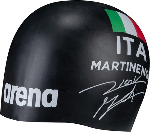 ARENA Athlete Signature Molded Cap Collection Autograph Design Unisex Intensive Swimming in Saudi Arabia