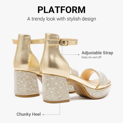 Big Girls High Heels Sandals Round Open Toe Kids Dress Shoes Pageant Flower Girl Shoes Wedding Party Ankle Strap Pumps for Little Big Kids in Kuwait