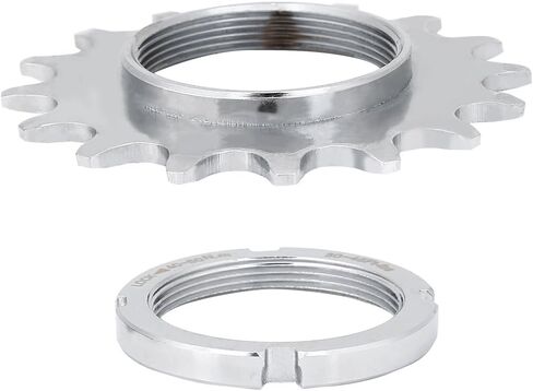 Dilwe Speed Freewheel, Steel Single Speed Freewheel Sprocket Gear Accessory(16T) in Saudi Arabia