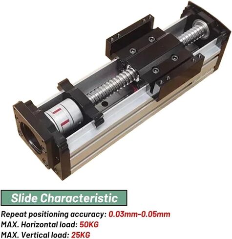 CNC Fully Enclosed Sliding Table Ball Screw Linear Guide Stage 70mm Wide SFU1204/SFU1605/SFU1610 XYZ Axis 1Pcs(SFU1605 for 60 Servo,900mm Stroke) in Saudi Arabia