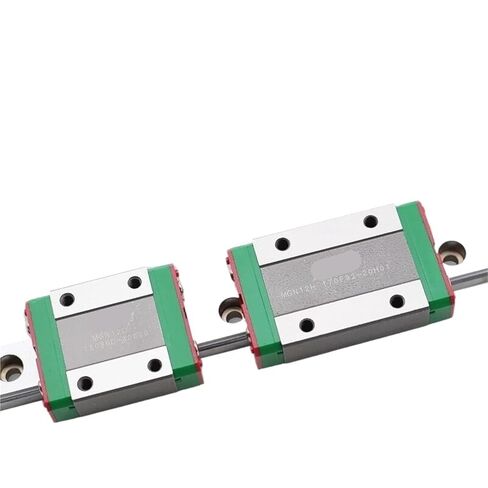 2PCS دليل خطي MGN12 150 200 250 300 330 350 400 450 500 550 مم MGNR12C السكك الحديدية + 4PCS MGN12C أو MGN12H CANC CNC (MGN12C كتلة ، MGN12-200MM) in Kuwait