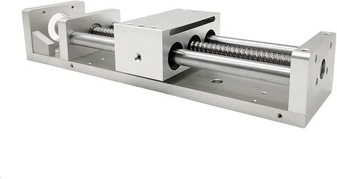 100 مم 200 ملم CNC الوحدة النمطية الخطية الجدول XYZ محور عبر الشريحة المرحلة الخطية SFU1605 الكرة برغي C7 1PCS (NEMA23 حوض المحرك ، السكتة الدماغية 100 مم) in Saudi Arabia