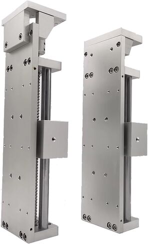 100 مم 200 ملم CNC الوحدة النمطية الخطية الجدول XYZ محور عبر الشريحة المرحلة الخطية SFU1605 الكرة برغي C7 1PCS (NEMA23 حوض المحرك ، السكتة الدماغية 100 مم) in Saudi Arabia