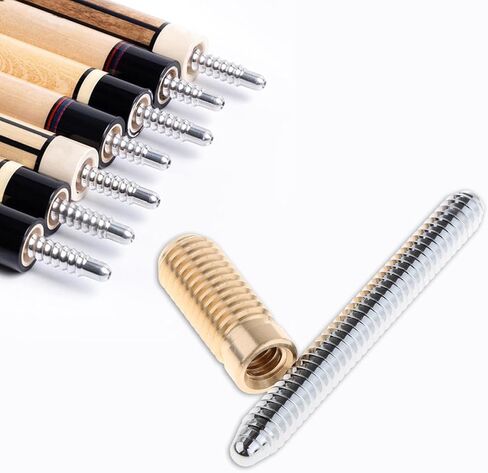 Billiards Pool Cue Joint Pin Insert Repair Supplies, Stainless Steel Premium Lightweight, Easy Install Pool Cue Joint Screws in Saudi Arabia