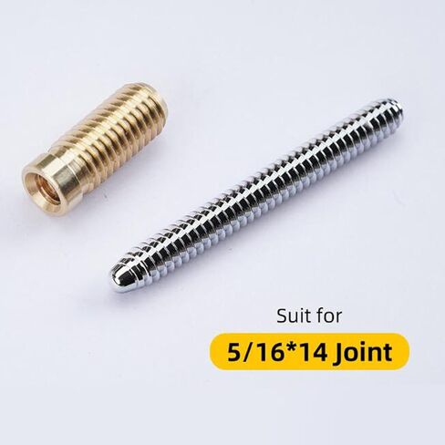Billiards Pool Cue Joint Pin Insert Repair Supplies, Stainless Steel Premium Lightweight, Easy Install Pool Cue Joint Screws in Saudi Arabia