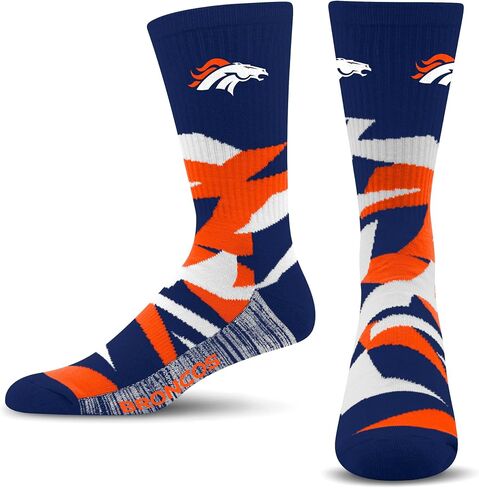 For Bare Feet Shattered Crew Sockteam Colors Medium in Saudi Arabia