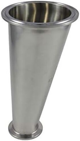 Tri Clover Compatible Eccentric Reducer (TC Size: 3" x 1.5") in Saudi Arabia