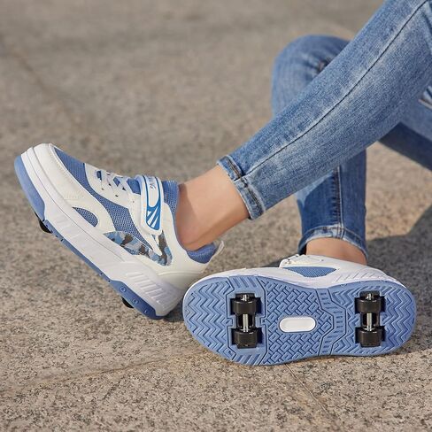 شبكة صيفية للتنفس 4-عجلات أطفال التزلج أحذية للأولاد فتيات أنيقة متين مريح in Kuwait