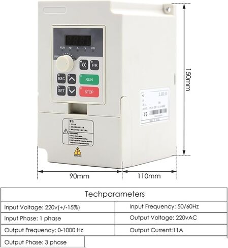 2.2kW ER20 D80 مغزل تبريد الماء 220V (220 فولت H100 VFD) in Saudi Arabia