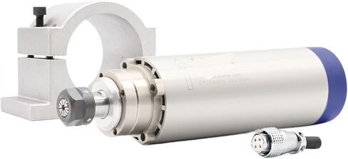 2.2kw air cooled ER20 4 bearing 220v 24000rpm spindle and 80mm aluminum bracket(Steel Ball Bearing,220v) in Saudi Arabia