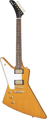 Epiphone 1958 Explorer, Aged Natural White Pickguard with Hard Case in Saudi Arabia