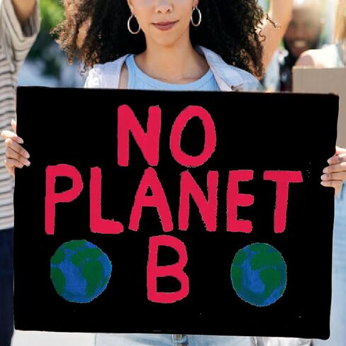 24 x 18 inch Corrugated Plastic Sheets – 10 Pack, Foam Poster Board, Durable & Waterproof Corrugated Plastic for Yard Signs,Outdoor,Open House, Birthday, DIY Projects, 4 MM, (Black) in Kuwait