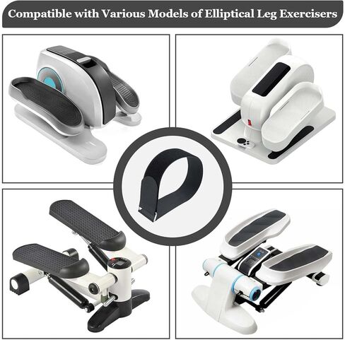 6Pcs Leg Exerciser Traction Straps, Under Desk Elliptical Pedal Band for Seniors, Leg Exerciser Traction Straps for Under Desk Elliptical Machine in Saudi Arabia
