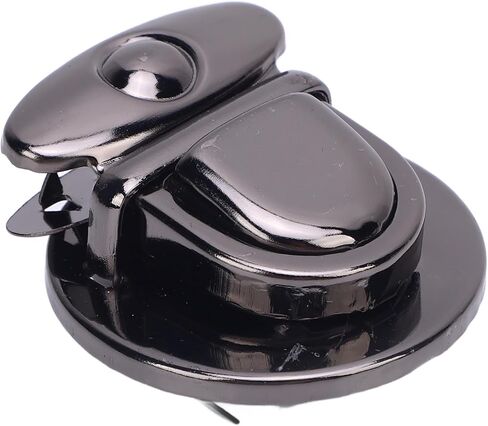 Aramox Metall Tuck Lock Clasp Catch مجموعة من أجهزة التبادل - 10 Pack Black Press Pens مع لوحة أساسية ، مثالية لإنتاج وإصلاح التبادلات النقدية DIY in Kuwait