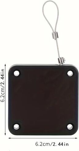 لا تمرينات شديدة التحفر على الأبواب المغناطيسية في الأبواب المنزلق 1pcs (White-1000g) in Kuwait