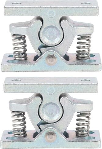 Aramox مزدوج الأسطوانة الصيد زنبرك محملة سهلة التخزين توقف القفل ل RVs ، والمقطورات ، واليخوت ، مصنوعة من سبيكة الزنك ، المجلفنة ، مضغوطة وخفيفة الوزن in Kuwait