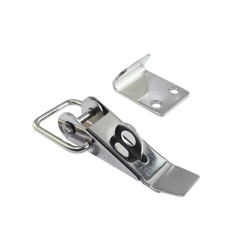 1Pcs 304 Stainless Steel Spring Loaded Latch Catch Toggle Clamp Duckbill Tension Lock Cupboard Hasp Latch Industrial Duckbill Buckle 504 in Kuwait