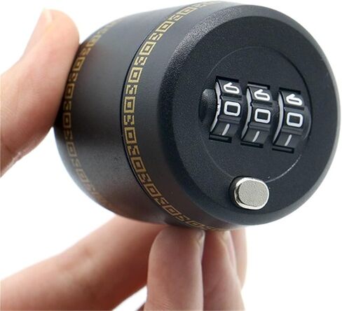 Plastic Bottle Password Lock Combination Lock 1Pcs in Saudi Arabia