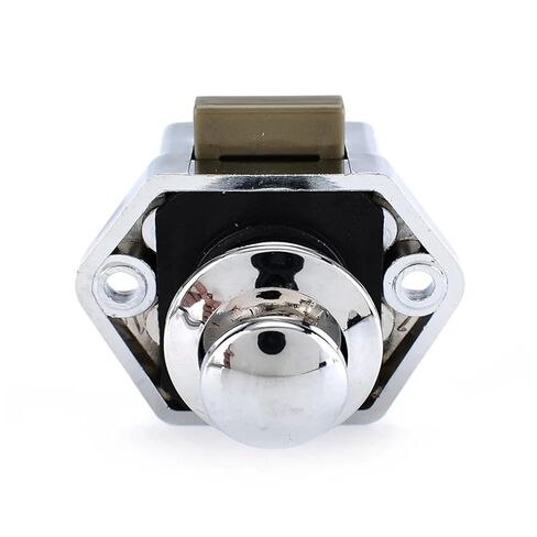 Pearl Nickel 1Pcs Camper Car Push Lock Diameter 20mm Caravan Boat Motor Home Cabinet Drawer Latch Button Locks in Kuwait