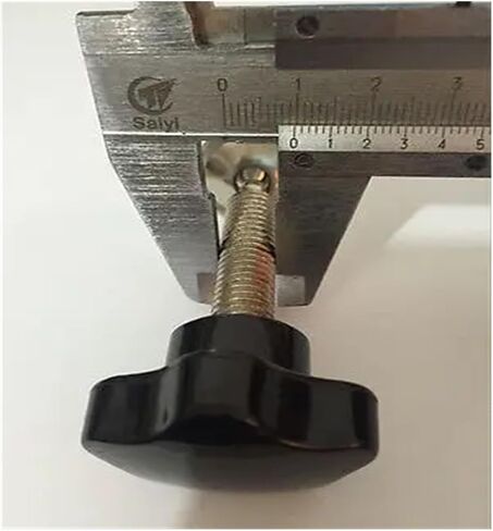 10mm Dia Threaded 40mm Diameter Plastic Star Head Clamping Knob in Saudi Arabia