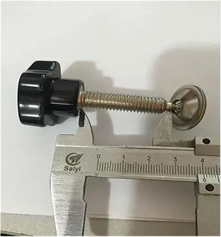 10mm Dia Threaded 40mm Diameter Plastic Star Head Clamping Knob in Saudi Arabia