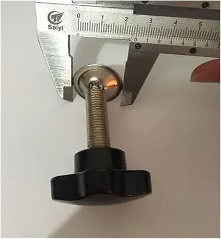 10mm Dia Threaded 40mm Diameter Plastic Star Head Clamping Knob in Saudi Arabia