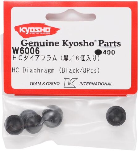 Kyosho HC Diaphragm Black 8 PCS in Saudi Arabia