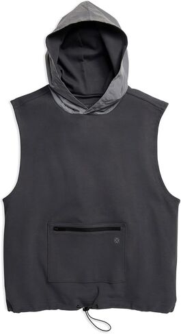 Hoodie Hodeie Tomboyx ، بلا أكمام ، هوديي عاكس ، راحة طوال اليوم (XS-6X) in Kuwait