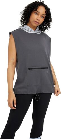 Hoodie Hodeie Tomboyx ، بلا أكمام ، هوديي عاكس ، راحة طوال اليوم (XS-6X) in Kuwait