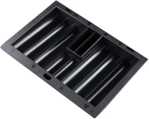 Toyvian Chip Tray Chip Poker Tresh Sray Chips Holder Poker Table Rack Sriding Tresent Rack Poker Chip حامل رقاقة البوكر in Kuwait