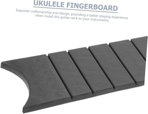 TOYANDONA 3pcs Abs Material Guitar Neck Fretboard Replacement for Neck Plate Headless Acoustic Guitar in Saudi Arabia