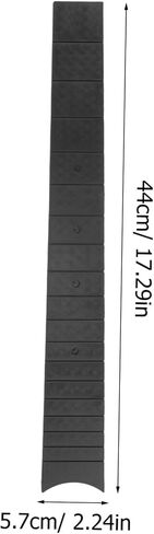 TOYANDONA 3pcs Abs Material Guitar Neck Fretboard Replacement for Neck Plate Headless Acoustic Guitar in Saudi Arabia
