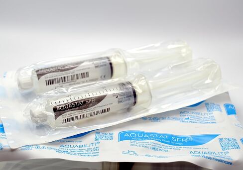 Aquastat Prefilled Flush Syringe with 0.9% USP Sodium Chloride (Normal Saline)- Sterile Field Ready (240, 10ml in 12ml) (Luer Lock) in Saudi Arabia
