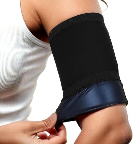 ذراع Trimmers 2pcs نطاقات الذراع نساء تجريب ضغط الأسلحة أذرع مخفضة الدهون نطاقات ساونا العرق الأسلحة in Kuwait